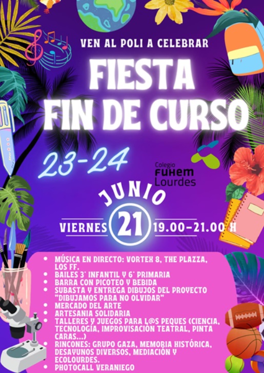 fiesta fin curso 23 24